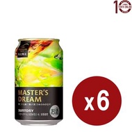 三得利 Suntory The Premium Malt's Master's Dream 梅子黃頂級啤酒 (罐裝) 6x350毫升 #BMAV6