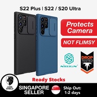 [SG] Nillkin Samsung Galaxy S22 Plus / S22 5G / S20 Ultra CamShield Case Casing (Camera Cover)