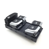 Chrome Driver Side Electric Master Window Control Button Switches For AUDI A4 S4 Q5 B8 Allroad 8KD 9