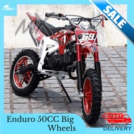 Conor's   High Performance XTD49 50cc Mini Dirt Bike with Sports Tuned Race Engine Enduro Pocket bike for kids and adult , Ride on ocket Bike 49cc Gasoline Type Motorcycle with 2 Stroke Engine Big Tires and Inverted Shocks, Motor Bike for Adult Gasoline,