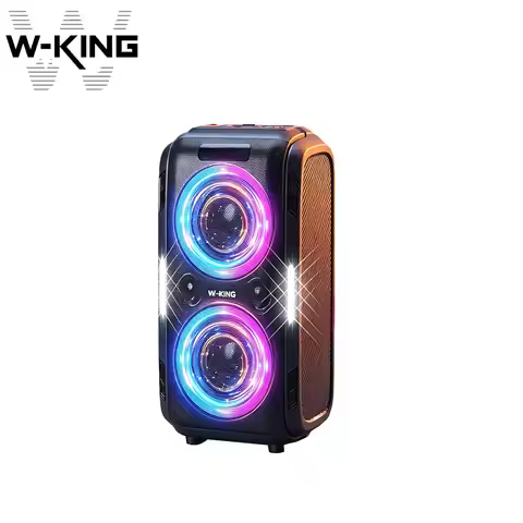 W-KING T9PRO Portable Speakers Wireless 12 Custom Deepest Bass/Massiv 270W Peak Party Loudest Blueto