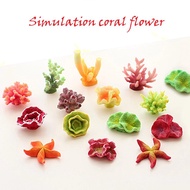 Resin Simulation Coral Flowers Aquarium Fish Tank Landscape Decoration Bunga batu karang
