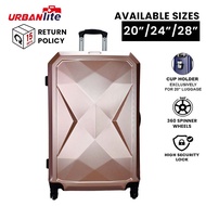 [SG Ready Stock] Universal Traveller - URBANlite RUBIK 20 inch 360° Spinner Wheels Luggage - ULH9919