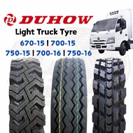 670-15 | 700-15 | 750-15 | 700-16 | 750-16 |DUHOW Tayar LUG | RIB Light Truck Tyre