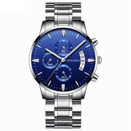 FNGEEN นาฬิกาข้อมือสุภาพบุรุษสายสแตนเลส Decoration Design Luxury Watches Fashion รุ่น FN5055