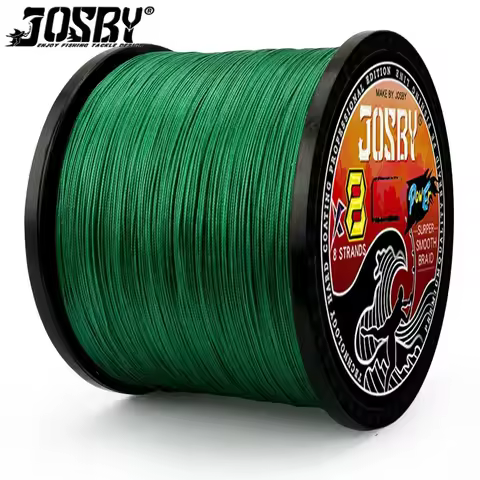 JOSBY 8X Multifilament Fishing Line 8 Strands Braided Wire PE 300M 500M 100M Carp Fishing Goods 22-1