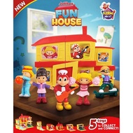 ☍✒Jollibee Fun House-Kiddie Meal Toys