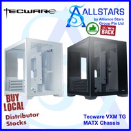 (ALLSTARS : We are Back Promo) Tecware VXM TG MATX Chassis / Case (Warranty 1year on switch only)