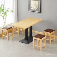 Breakfast Cold Beverage Dining Table Fast Food Practical Commercial Dessert Table Chair Mala Tang Re