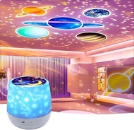 Projector Lamp Fantasy Universe Starry Sky Lamp Smart Rotating LED Night Light USB Lamp, Room Lamp, 