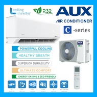 AUX R32 Inverter C-Series Wall Mounted Aircond 1.0HP - 2.5HP