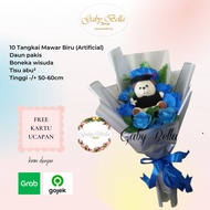 Hand Bouquet – 543 Buket Bunga wisuda artificial buket boneka wisuda