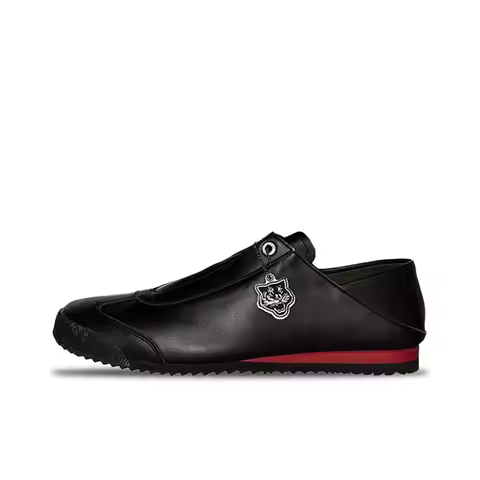 Onitsuka Tiger MEXICO 66 SD Paraty Black Red Stylish Minimalist Durable Low-Top Casual Unisex Shoe L