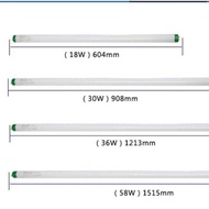 Fluorescent Tube TLD-T8 Three Base Color Fluorescent Tube 18W30W36W58W Lamp 865 840 830