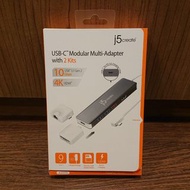 門市全新現貨‼️ j5create JCD375 USB-C Gen2 二代超高速擴充集線器附USB-C轉接模組
