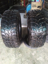 (ราคาต่อ2เส้น)ยางรถกระบะขอบ15MT ยางไทยLINGLONG CROSSWIND M/T 31*10.5R15LT แก้มดี ขอบดี ขอบขาดด้านในเ