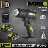 WORX 20V WU040 Cordless Digital Heat Gun / Compact Duty Heat Gun / Heat Gun Blower