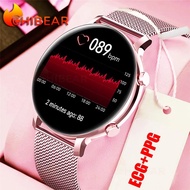 ECG+PPG Women Bluetooth Call Watch Fiess Tracker Waterproof Sport Smart Clock Fashion Ladies Men Smartwatch Woman wcep50 Shop