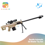 Barrett M82 Sniper Gel Blaster Toy for Boys, electric automatic and manual 2 modes, gel ball launche