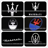 Straw Straw ^ Maserati Trident Car logo logo Car Sticker Interior Sticker Metal Sticker Nickel Alloy Thin Sticker