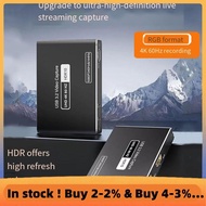 -Compatible 4K 60fps 1080P 240fps Video Capture Card Bypass HDCP HDTV Camera with USB 3.2 PC Live Gr