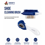 Shoeboys Combi Brush - Powerful Suede Brush with Nylon & Brass Bristles