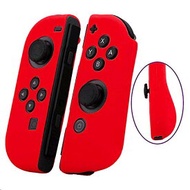 Nintendo Switch Joy-Con シリコンケース (L)/(R) カバー ニンテンドースイッチ 任天堂 コントローラ用 保護ケース キズ防止 滑り止め (レッド)