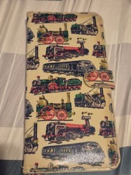 Cath Kidston 英國品牌 Cath Kidston 火車印花系列旅行錢包Travel Train Print Wallet 護照夾卡套 Passport Card Holder