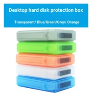 Hard Drive PP Box 8cm 12cm Protective Bag Data Storage Color Label Classification Orange Gray Green Blue Transparent