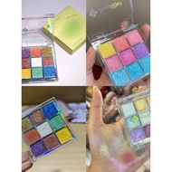 Xunfeit Chameleon Jiugongge Super Flashing Slightly Drunk Colorful Laser Sequins Daily Pearlescent F