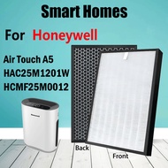 H13 Hepa Activated Carbon Filter for Honeywell Air Touch A5 HAC25M1201W HCMF25M0012