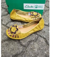 Best Selling|Sq34|Clarks FLAT FLOWER / clarks FLOWER / clarks Women Shoes