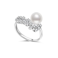 Pearly Lustre Top Grade Freshwater Pearl Ring WR00297 | CELESTE