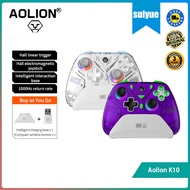 Aolion K10 Gamepad with Charging Dock RGB Wireless Gamepad Hall Effect Joystick Trigger for Nintendo