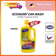 Waxco Car Wash Shampoo 2000ML Waxco Car Wash shampoo cuci kereta buatan malaysia car shampoo