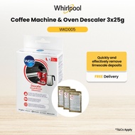 Whirlpool WKD005 Coffee Machine & Oven Descaler 3x25g