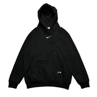 Nike SMALL CENTER LOGO BLACK HOODIE Jacket