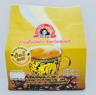 กาแฟถ้ำสิงห์ 4 in 1 gold กาแฟโรบัสต้า กาแฟชุมพร  ผสมสารสกัดจากดอกคำฝอย