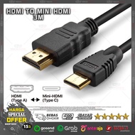 HDMI Mini To HDMI Cable 300CM / 3m 3 Meter High Quality Gold Plated Premium 