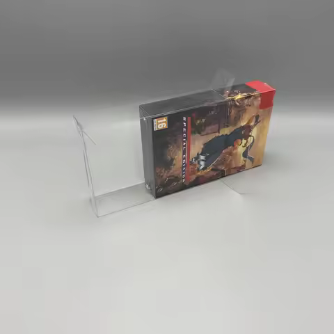 Clear Transparent Protection Box for PS5 NS for NINJA GAIDEN: Ragebound EU Version Display Storage C