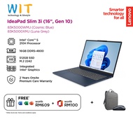 Lenovo IdeaPad Slim 3 161IH10R 83K5000WMJ /83K5000XMJ (Intel Core 5 210H/16GB-24GB RAM/512GB SSD/16"
