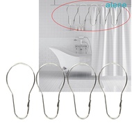ALENE Shower Curtain Hook 50PCS Metal Bathroom Buckle