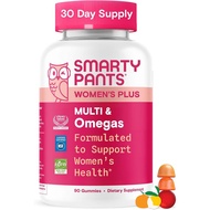 artyPants Women's Multivitamin Gummies - Improved Formula: Omega 3 (DHA/EPA), Methylfolate, CoQ10, V