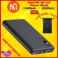 【1YrWarranty】Mcdodo MC-605 20000mAh 22.5W 18W PD Quick Charge+QC 3.0 5A Super Fast Charge Vooc Power