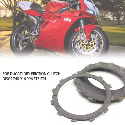 Cork dry Friction Clutch Plates Disc For Ducati 748 749 851 900 916 944 996 998 999 1098 1198 Monste