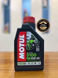 OLI MOTUL 5100 SERIES 1 LT 10W-30 & 10W-40 ORIGINAL ESTER OLI MOTUL MOTOR 4TAK MATIC ESTER TERMURAH