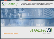 NEW! NEW!STAAD Pro V8i FULL VERSION  LIFETIME USE  COMES IN A USB INSTALLER FOR EASY PLUG AND INSTAL