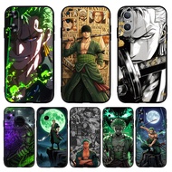 for Huawei Nova 2i 2 Lite 3 3i 4E 5i 5T 7 10 SE 8i Y61 Cool Cartoon Anime Zoro Soft black TPU silico