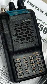 วิทยุญี่ปุ่นYAESU VX-150.-158 (กทช.) ผลิตประมาณปี2000-200x (ผู้ผลิต ญี่ปุ่น) สำหรับสะสม หรือใช้งาน ใ