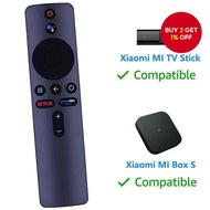 Bluetooth Voice Remote Control Compatible with Xiaomi Mi TV Stick and Mi Box 4K Kawalan Suara Blueto